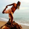 Yoga am Strand im Giman Free Ayurveda Retreat - Ayurveda in Sri Lanka