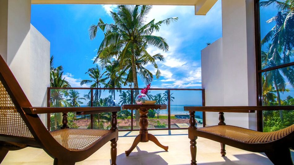 Meerblick im Sath Villa & Naadi Ayurveda Resort - Ayurveda in Sri Lanka